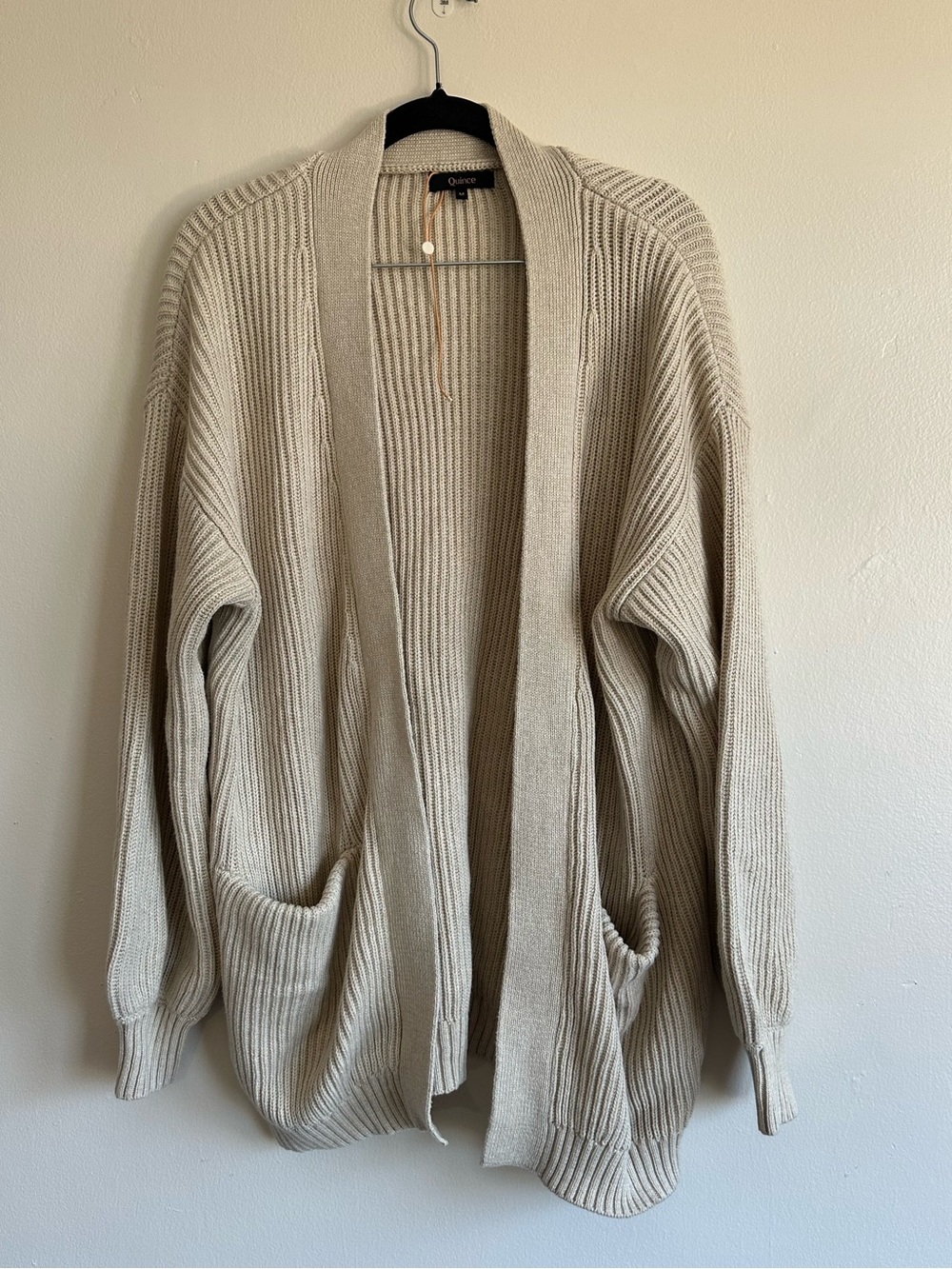 Quince Knit Cardigan Oversized Fit